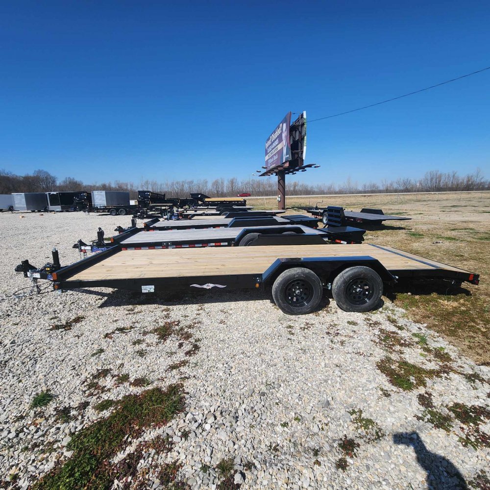 7x20 Liberty Flatbed Car Hauler