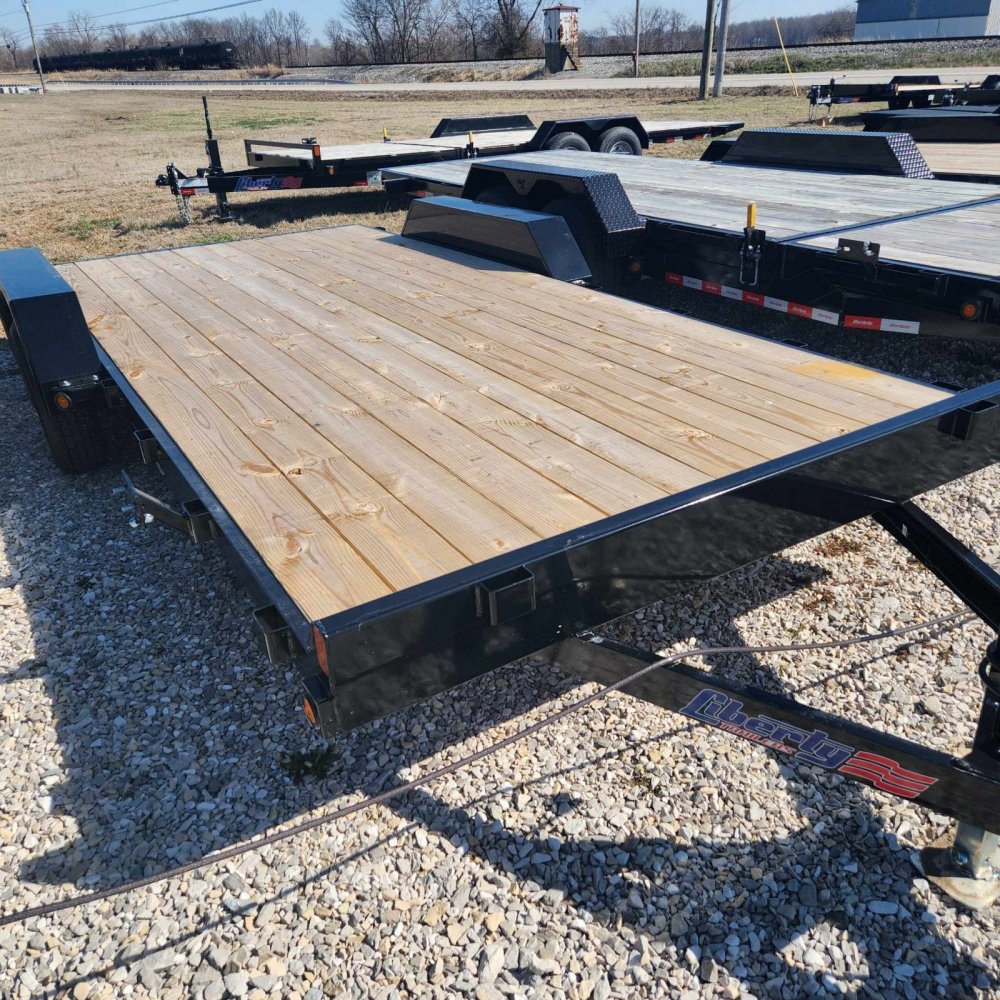 7x18 Liberty Flatbed Car Hauler