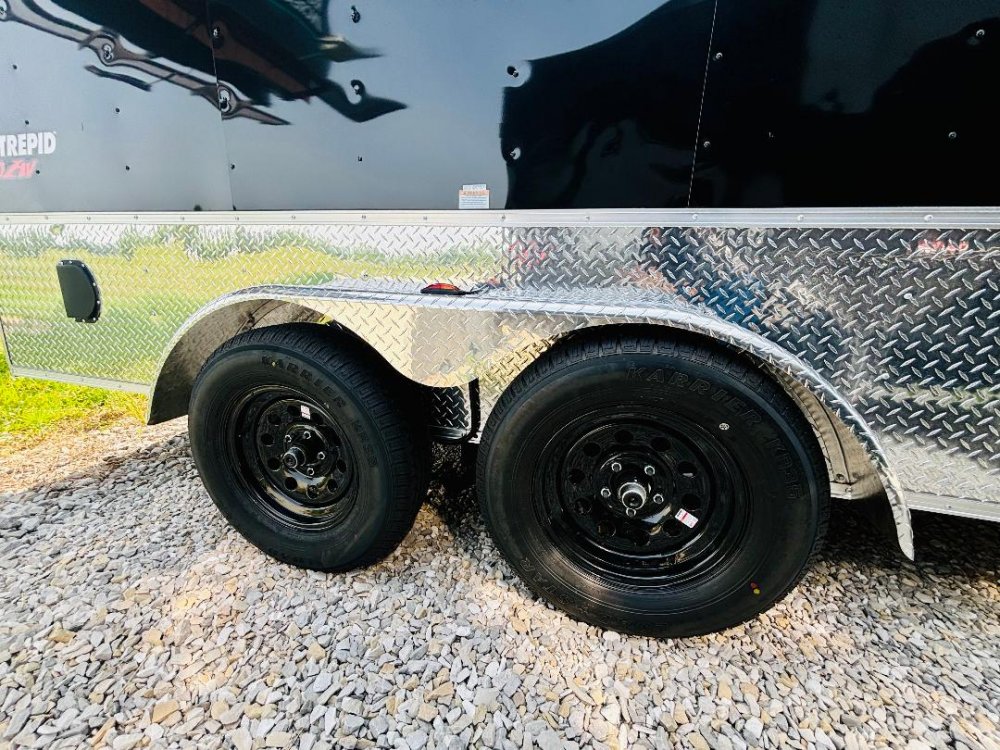 2025 7x16 Homesteader Enclosed Cargo - 7ft Height - Aluminum Tread Plate