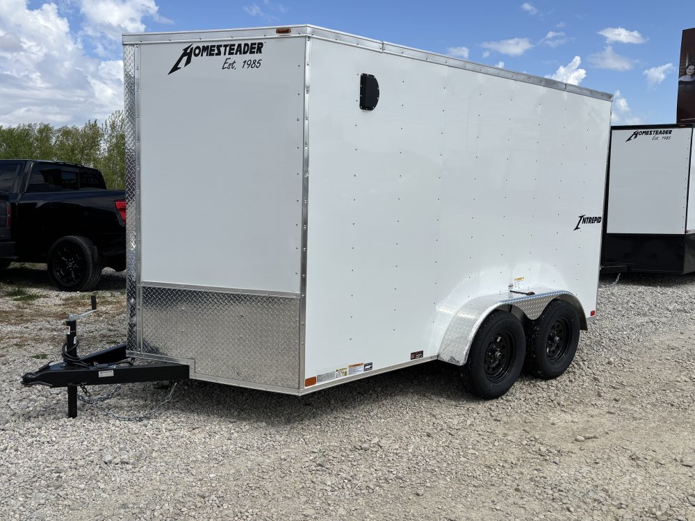 2026 7'x12' Homesteader Enclosed Cargo 6.5ft Height