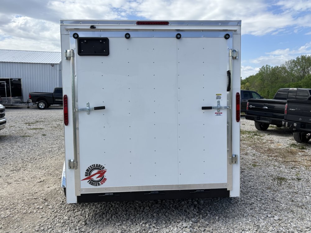 2026 7'x12' Homesteader Enclosed Cargo 6.5ft Height