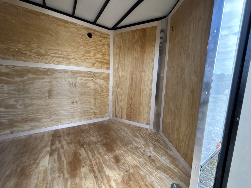 2026 7'x16' Homesteader Enclosed Cargo OHV - 7ft Height - Polycor - Black Out