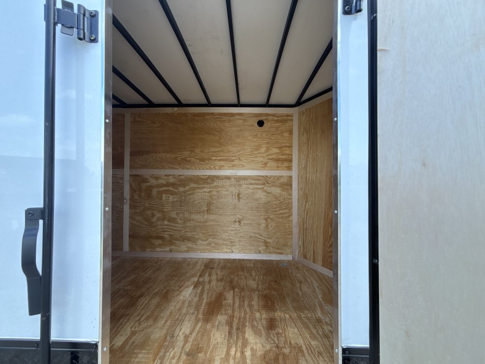 2026 7'x16' Homesteader Enclosed Cargo OHV - 7ft Height - Polycor - Black Out