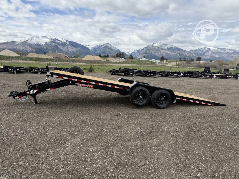 H&H 82"x 24' Speedloader 14k Tilt Bed Trailer