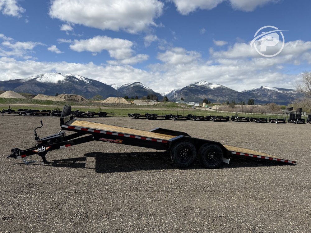 H&H 82"x 24' Speedloader 14k Tilt Bed Trailer