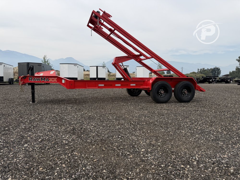 RawMaxx 83"x 16' Roll Off Bin 16k Dump Trailer (Bin Included)