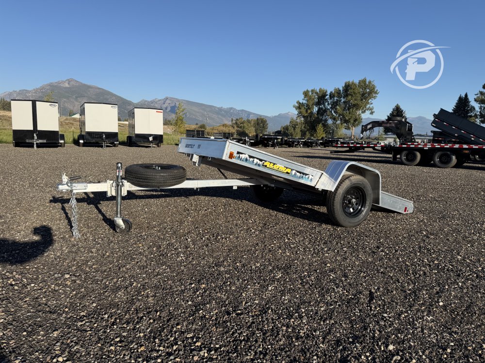 Aluma 50"x 10' Aluminum Snowmobile 2k Utility Trailer