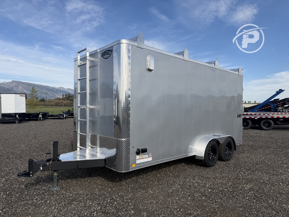 Impact 7'x 16' Contractor 7k Cargo Trailer w/Electrical Panel