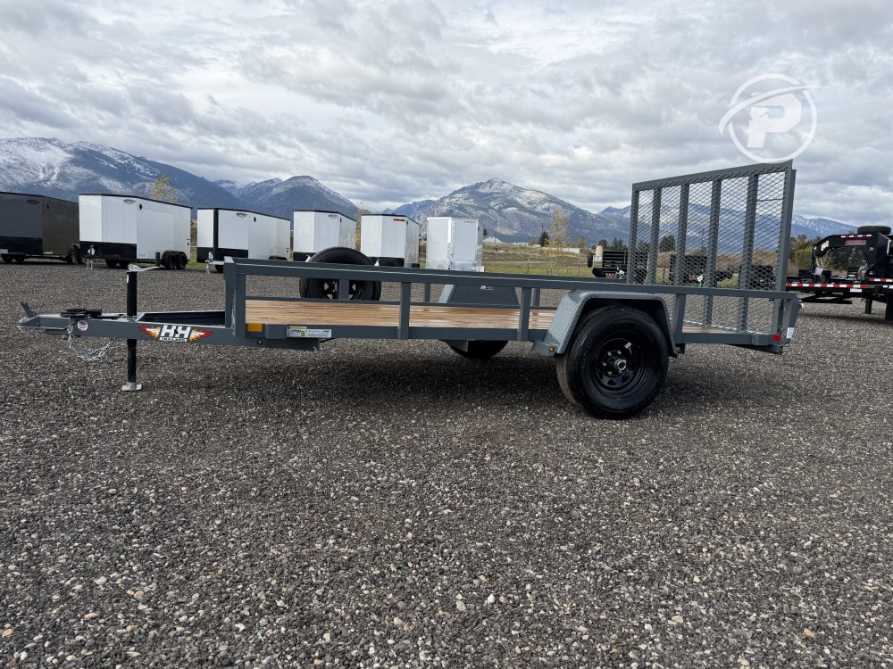 H&H x 16' Steel 5k Utility Trailer