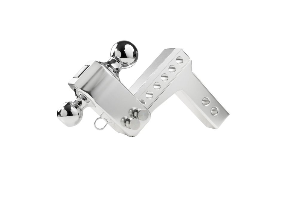 2.0" Aluminum Medium Duty 4" Drop/Rise Hitch