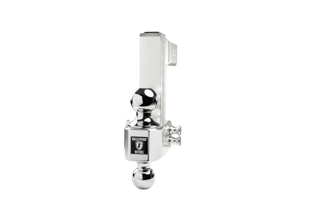 2.5" Aluminum Medium Duty 6" Drop/Rise Hitch
