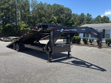 2027 Load Trail GE 102X28 GOOSENECK FULL TILT W/14 PLYS AND TUFF WIRELESS REMOTE 14K GVWR Tilt Trail