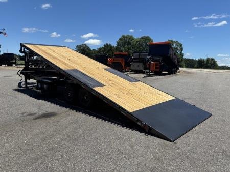 2027 Load Trail GE 102X28 GOOSENECK FULL TILT W/14 PLYS AND TUFF WIRELESS REMOTE 14K GVWR Tilt Trail