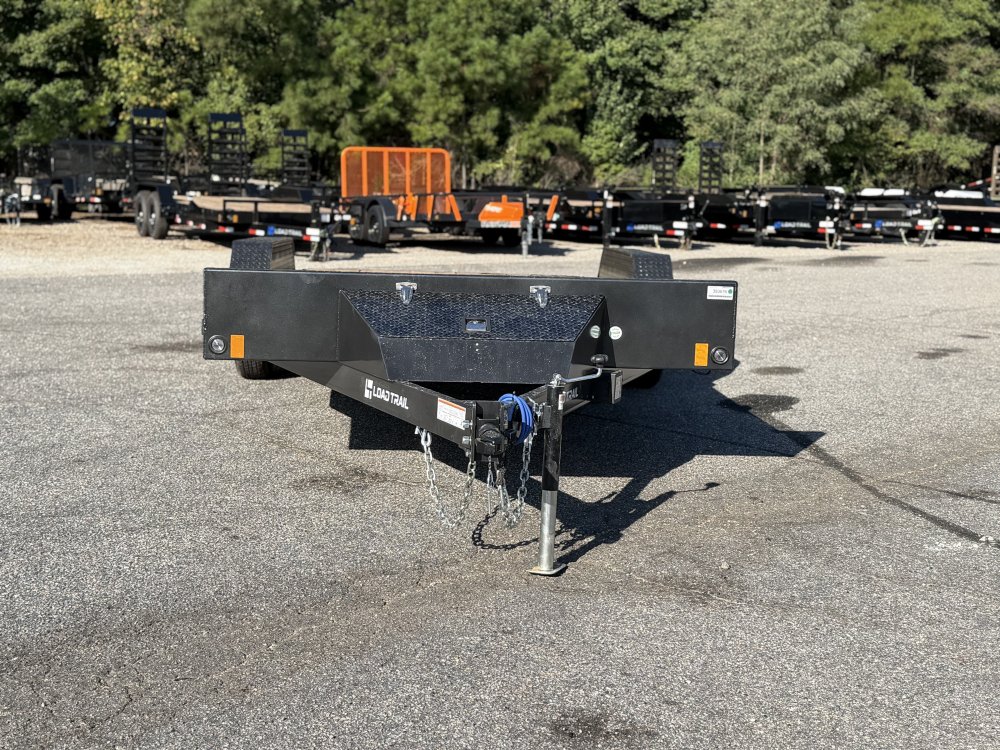2027 Load Trail CH 83X18 7K GVWR PULLOUT RAMPS REAR STABILIZER JACKS TOOL BOX Car Hauler