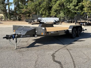2027 Load Trail CH 83X18 7K GVWR PULLOUT RAMPS REAR STABILIZER JACKS TOOL BOX Car Hauler