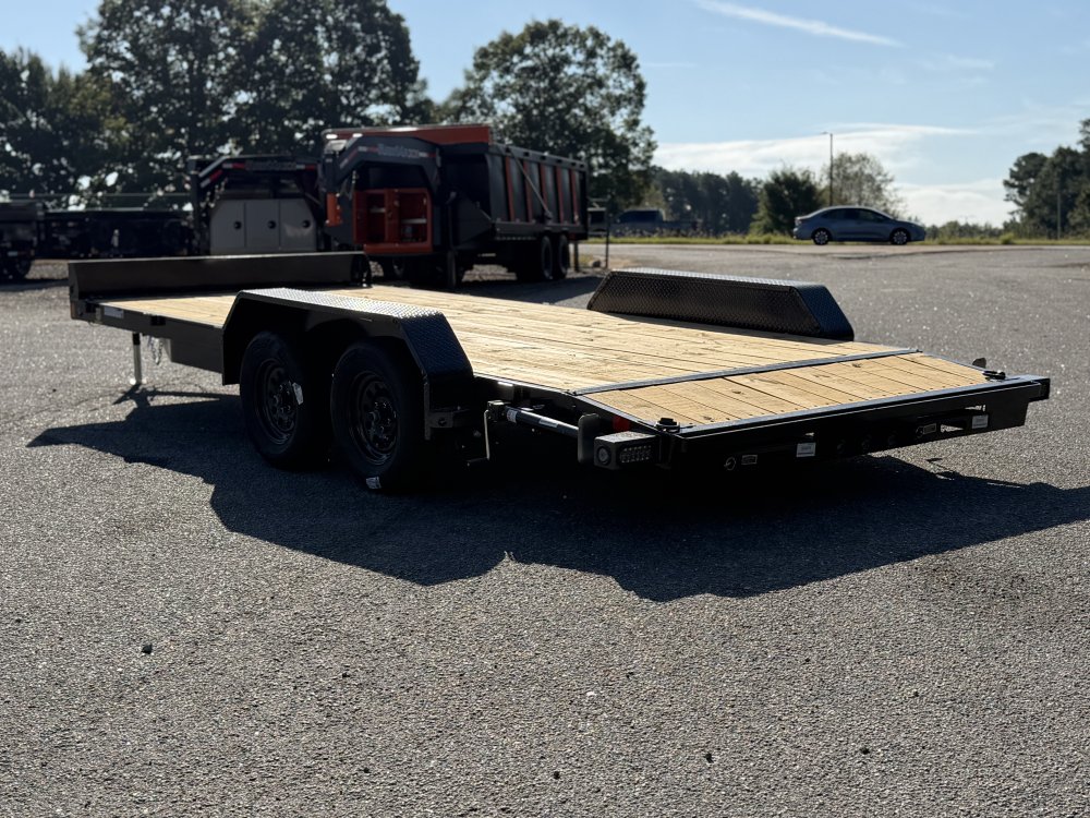 2027 Load Trail CH 83X18 7K GVWR PULLOUT RAMPS REAR STABILIZER JACKS TOOL BOX Car Hauler