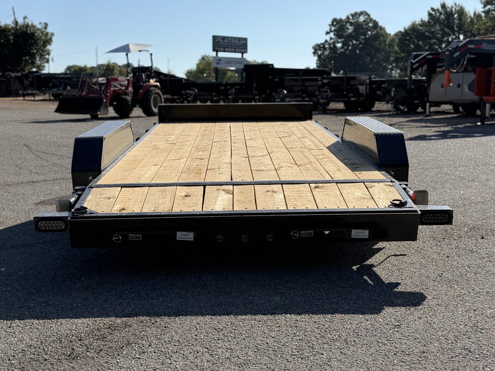 2027 Load Trail CH 83X18 7K GVWR PULLOUT RAMPS REAR STABILIZER JACKS TOOL BOX Car Hauler