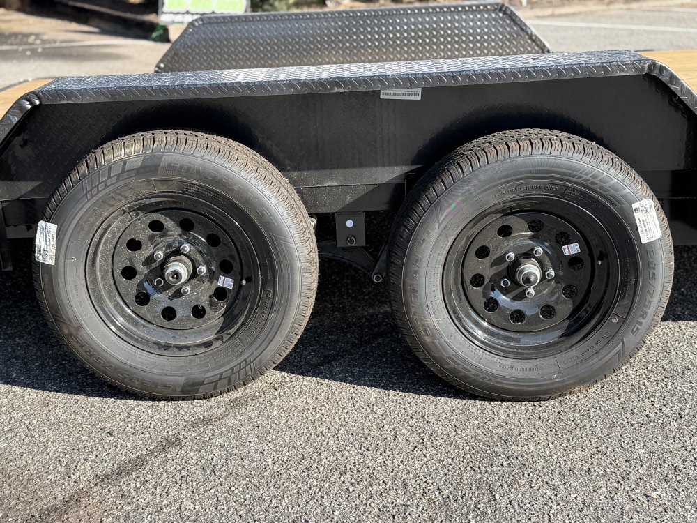 2027 Load Trail CH 83X18 7K GVWR PULLOUT RAMPS REAR STABILIZER JACKS TOOL BOX Car Hauler