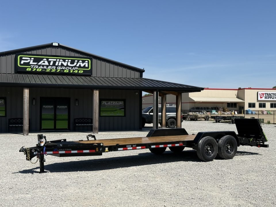 2026 Load Trail CB 83X22 I-BEAM W/MAX RAMPS, 14 PLYS, AND CHAIN TIE DOWNS 14K GVWR Equipment Trailer