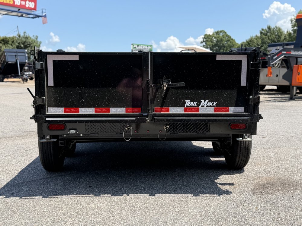 2026 Trail Maxx 83X14X2 TELESCOPIC W/REAR STABILIZER JACKS 14K GVWR Dump Trailer