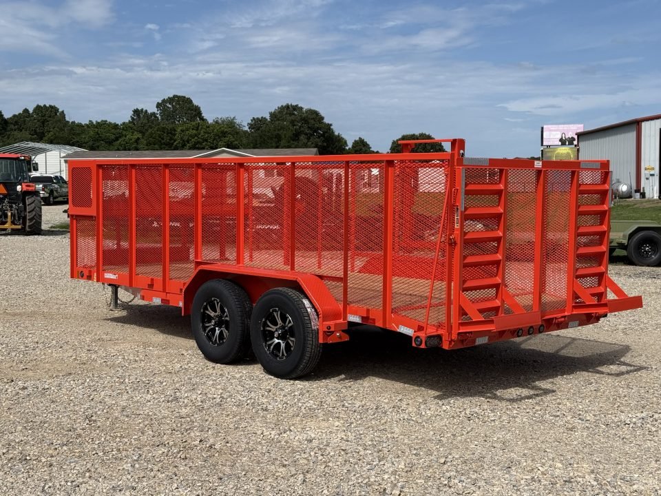 2026 Load Trail CS 83X18 / ALUM WHEELS / 4' GATE / WEEDEATER RACK / TOOL CAGE / 48" SIDES / 9.99K GV