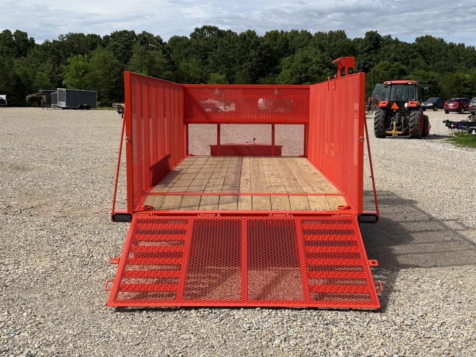 2026 Load Trail CS 83X18 / ALUM WHEELS / 4' GATE / WEEDEATER RACK / TOOL CAGE / 48" SIDES / 9.99K GV