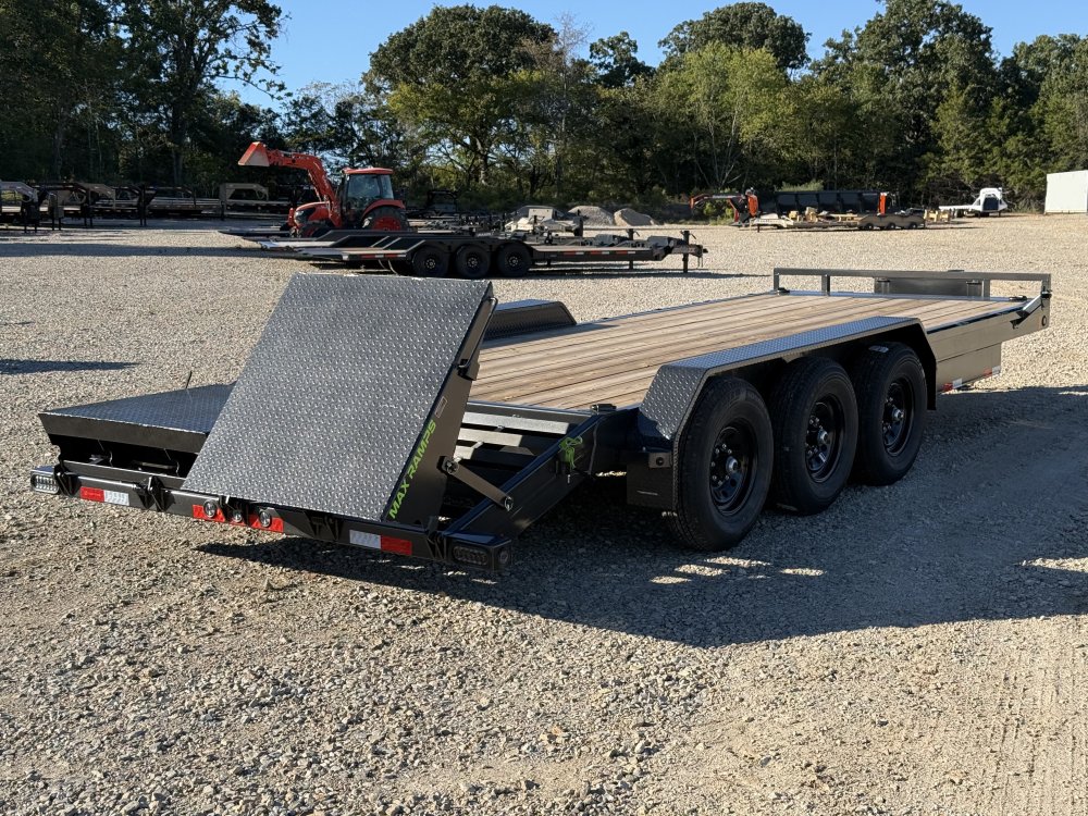 2026 83x22 CH LOAD TRAIL / MAX RAMPS / WINCH PLATE / TOOL BOX / 21K GVWR / EQUIPMENT TRAILER