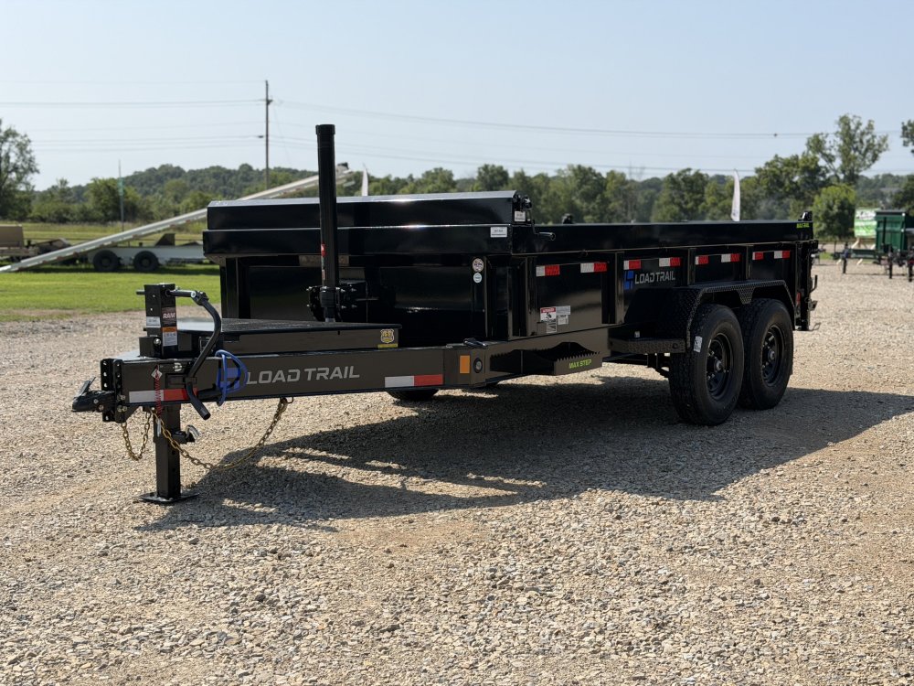 2027 83X14 DL LOAD TRAIL / 24" SIDES / TELESCOPIC / 7 GA / 14K GVWR /
