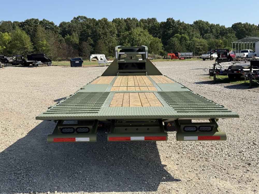2027 102X32 HTX RAWMAXX / HYDRO DOVE & JACKS / 12" OC / 14 PLY / WIRELESS REMOTE / 25.9K GVWR /