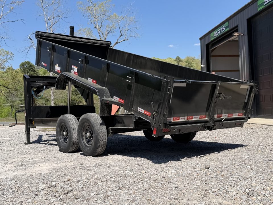 2026 Trail Maxx 83X16 14K GVWR GOOSENECK Dump Trailer