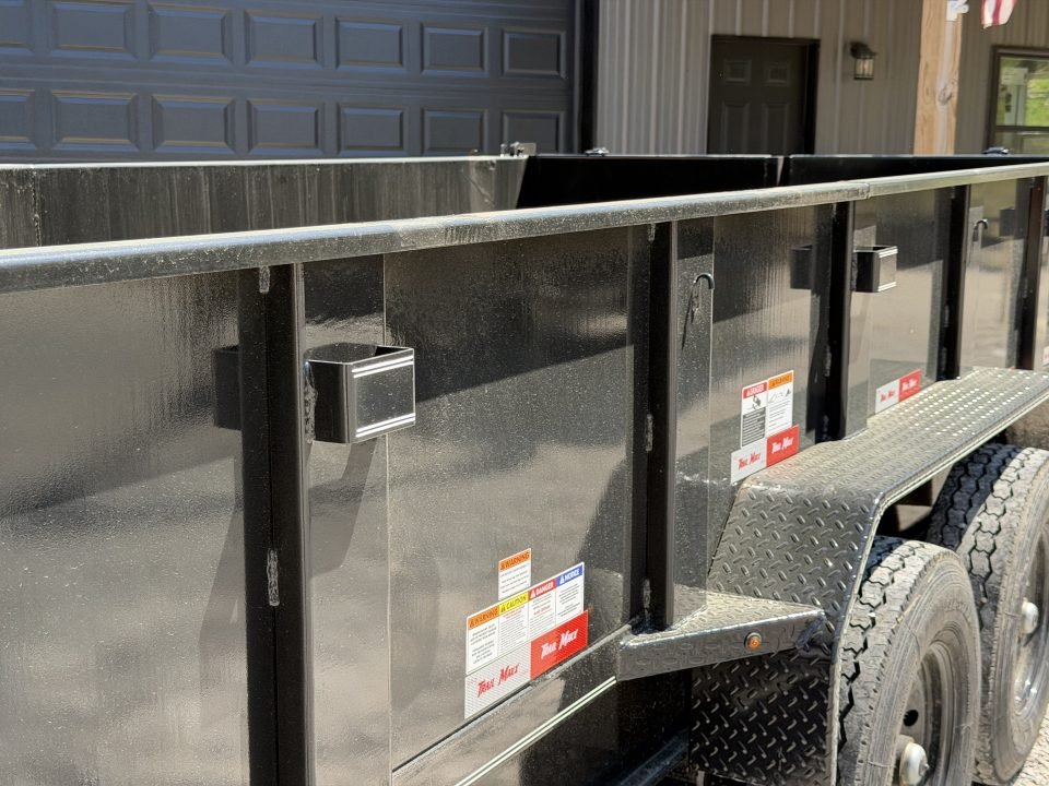 2026 Trail Maxx 83X16 14K GVWR GOOSENECK Dump Trailer