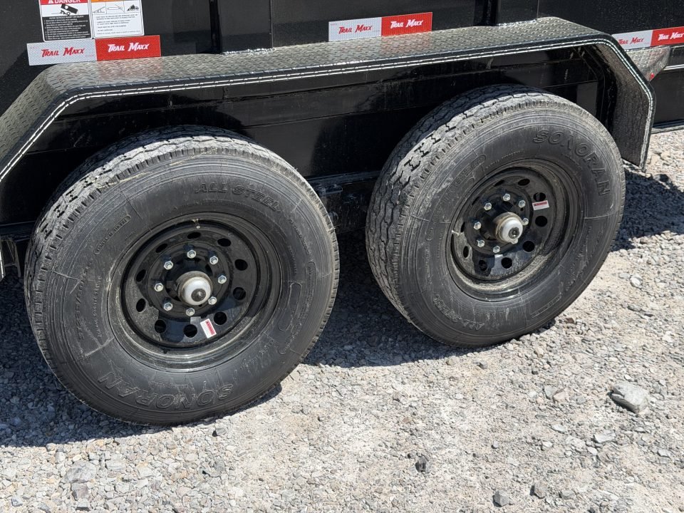 2026 Trail Maxx 83X16 14K GVWR GOOSENECK Dump Trailer