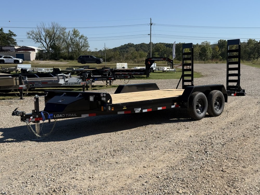2026 83x18 CH LOAD TRAIL / STAND-UP RAMPS / TOOL BOX / RUB RAIL / 9.99K GVWR / EQUIPMENT TRAILER