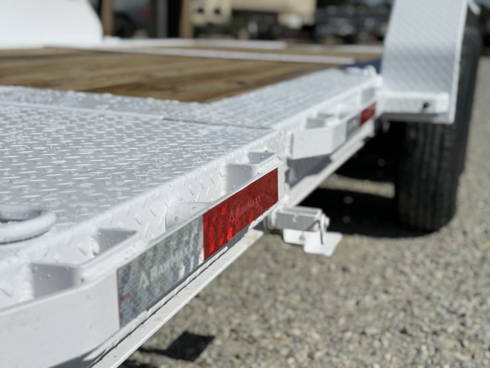 2026 RawMaxx G7X TILT 83X20, 10 PLY TIRES, AND RHINO LINED FENDERS 14K GVWR Tilt Trailer
