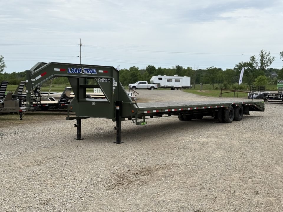 2023 Load Trail GP 102X40 Gooseneck / MAX RAMPS / WINCH PLATE / UNDERFRAME & PIPE BRIDGE Flatbed Tra