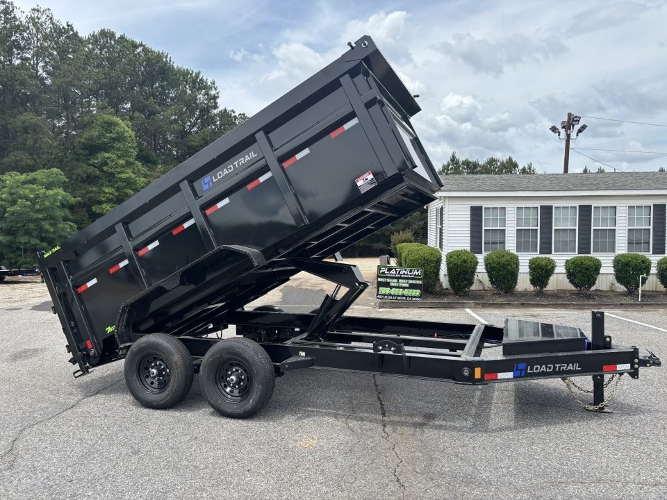 2026 Load Trail DL 83X14X4 14K GVWR SCISSOR HOIST HIGH SIDE Dump Trailer
