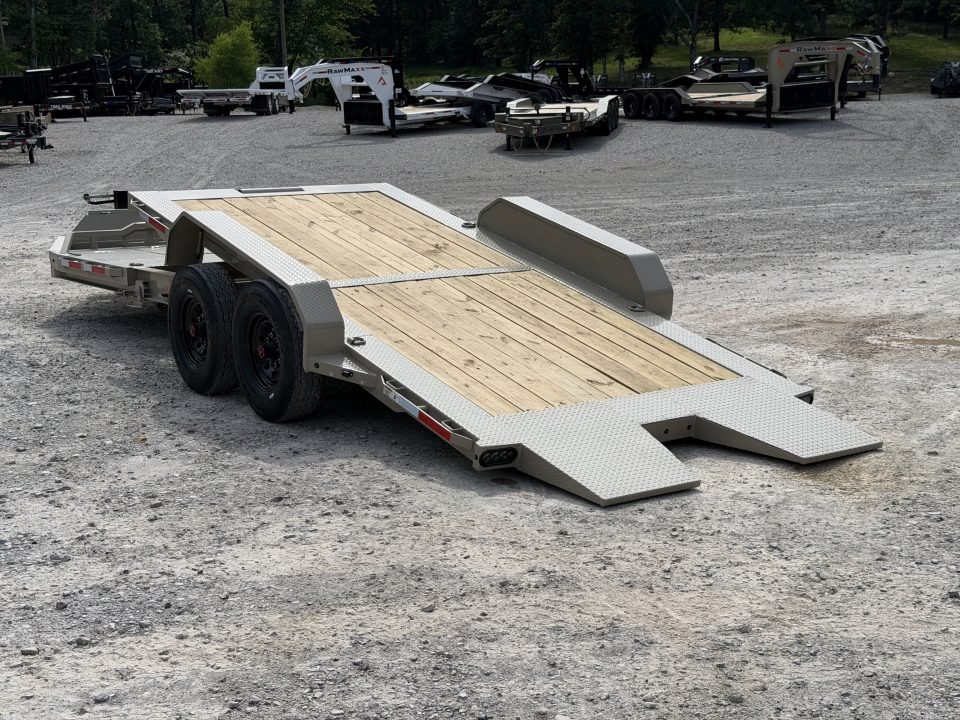 2026 RawMaxx G7X 83X22 16K 14PLY 8K AXLES Tilt Trailer