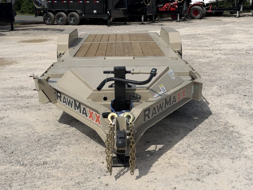 2026 RawMaxx G7X 83X22 16K 14PLY 8K AXLES Tilt Trailer