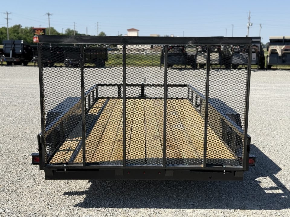 2027 MEB 77X16 TA / ELECTRIC BRAKE AXLE / 4FT RAMP / 6.9K GVWR Utility Trailer