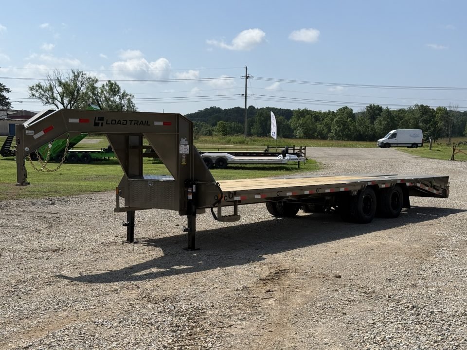 2026 Load Trail GP 102X28 / MAXX RAMPS / 14PLY / WINCH PLATE / 24K GVWR Flatbed Trailer