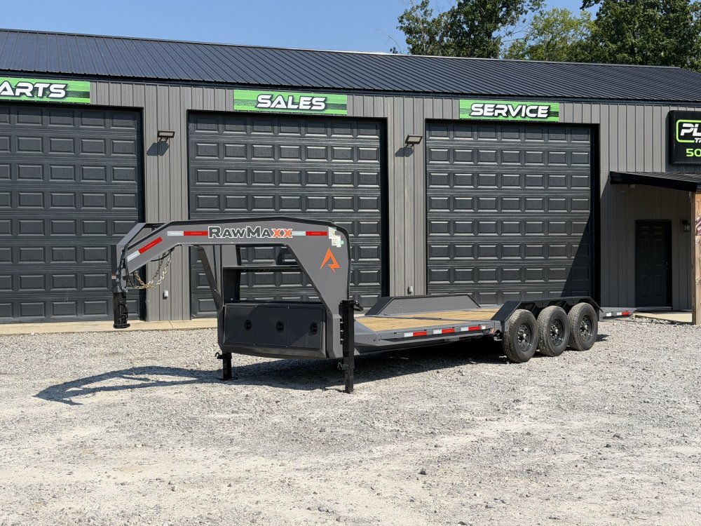2026 RawMaxx G3X 102X26 21K GVWR PARTIAL Tilt Trailer