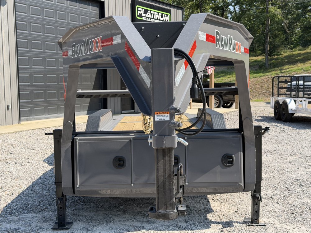 2026 RawMaxx G3X 102X26 21K GVWR PARTIAL Tilt Trailer