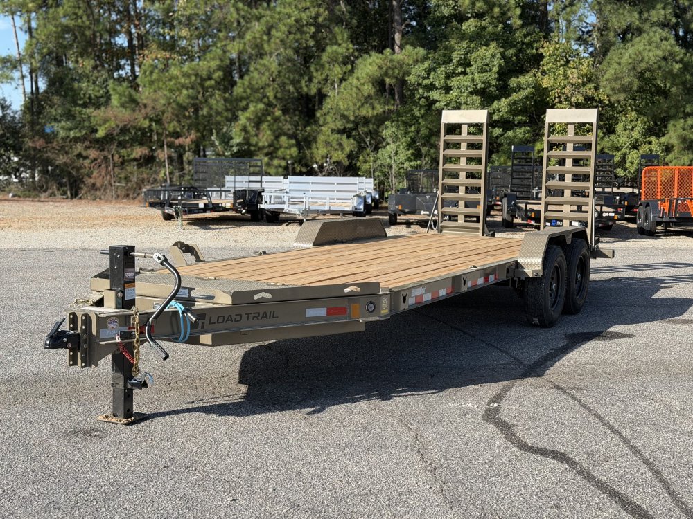 2027 Load Trail CB 83X20 Equipment Trailer 14K GVWR STAND UP RAMPS With 14 Plys
