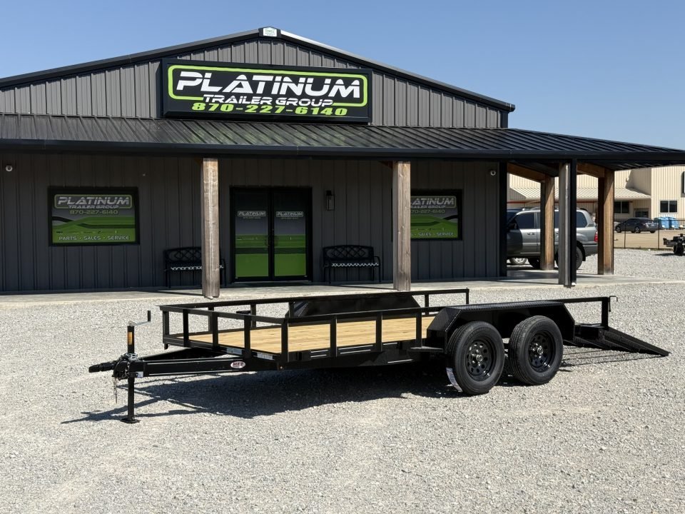2027 MEB 77X14 TA / ELECTRIC BRAKE AXLE / 4FT FOLDING GATE / 6.9K GVWR Utility Trailer