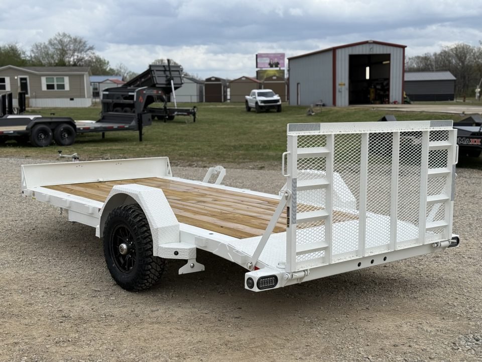 2026 Load Trail SX 77X14 Utility Trailer / ELEC BRAKE / SPORT BOX / FOLD GATE / 3K GVWR