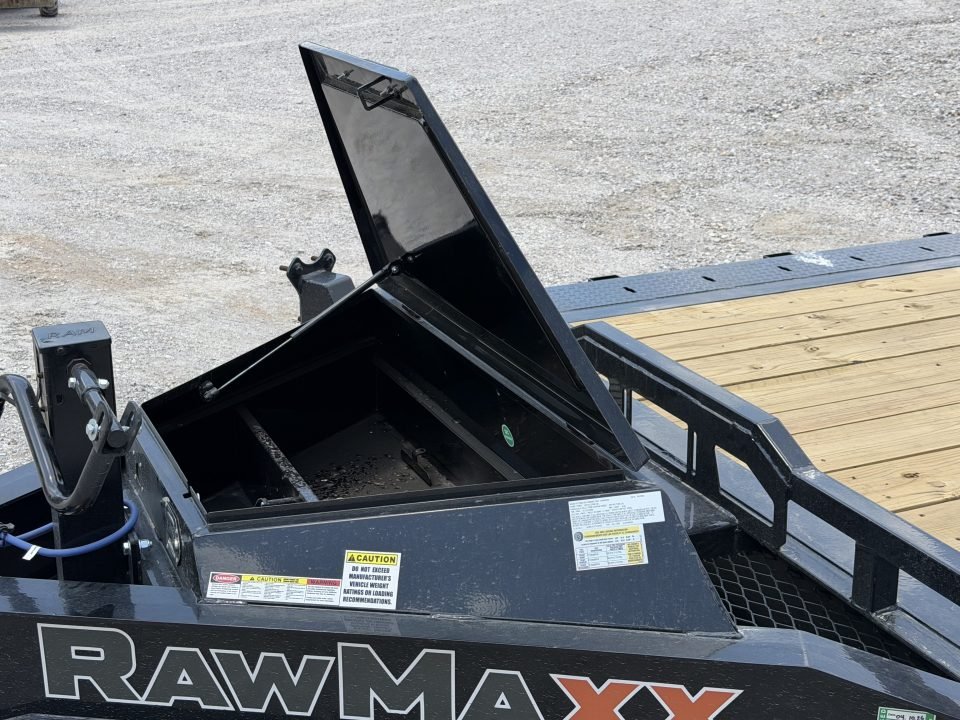 2026 RawMaxx G3X 102x24 21k GVWR Tilt Trailer