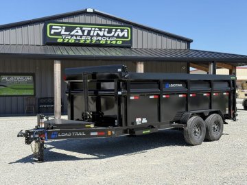 2027 Load Trail DL 83X16X4 HIGH SIDE TELESCOPIC 7 GAUGE W/14 PLY TIRES 14K GVWR Dump Trailer
