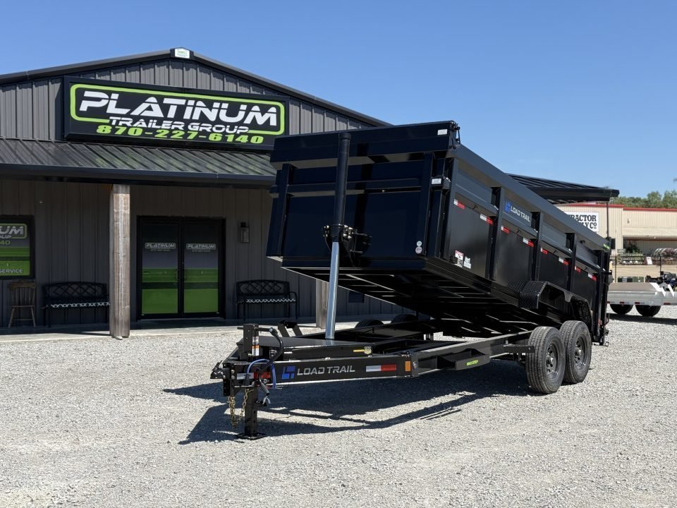2027 Load Trail DL 83X16X4 HIGH SIDE TELESCOPIC 7 GAUGE W/14 PLY TIRES 14K GVWR Dump Trailer