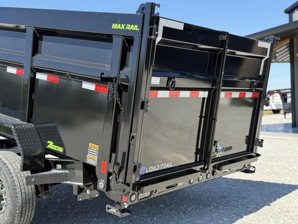 2027 Load Trail DL 83X16X4 HIGH SIDE TELESCOPIC 7 GAUGE W/14 PLY TIRES 14K GVWR Dump Trailer