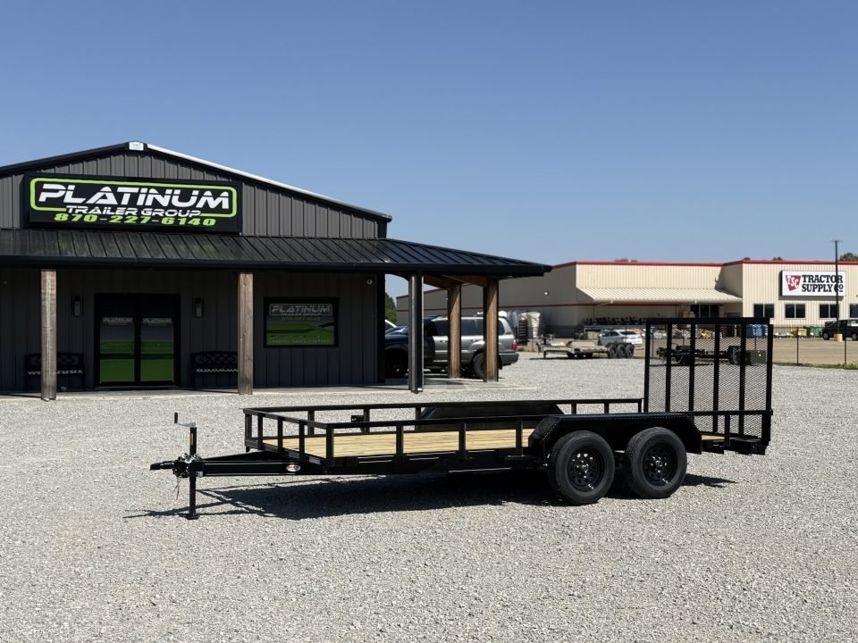 2027 MEB 77X16 TA / ELECTRIC BRAKE AXLE / 4FT RAMP / 6.9K GVWR Utility Trailer